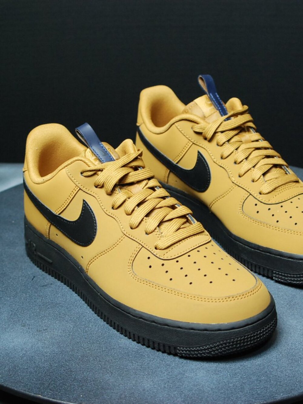 Nike Air Force 1 Low Wheat Black BQ4326-700